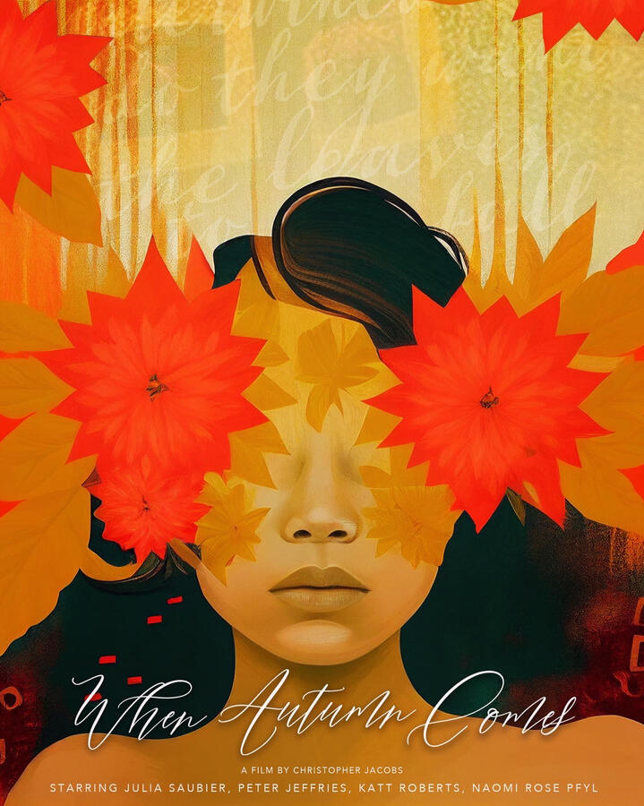 The second poster I lead and designed for my film. This is the instagram post version.